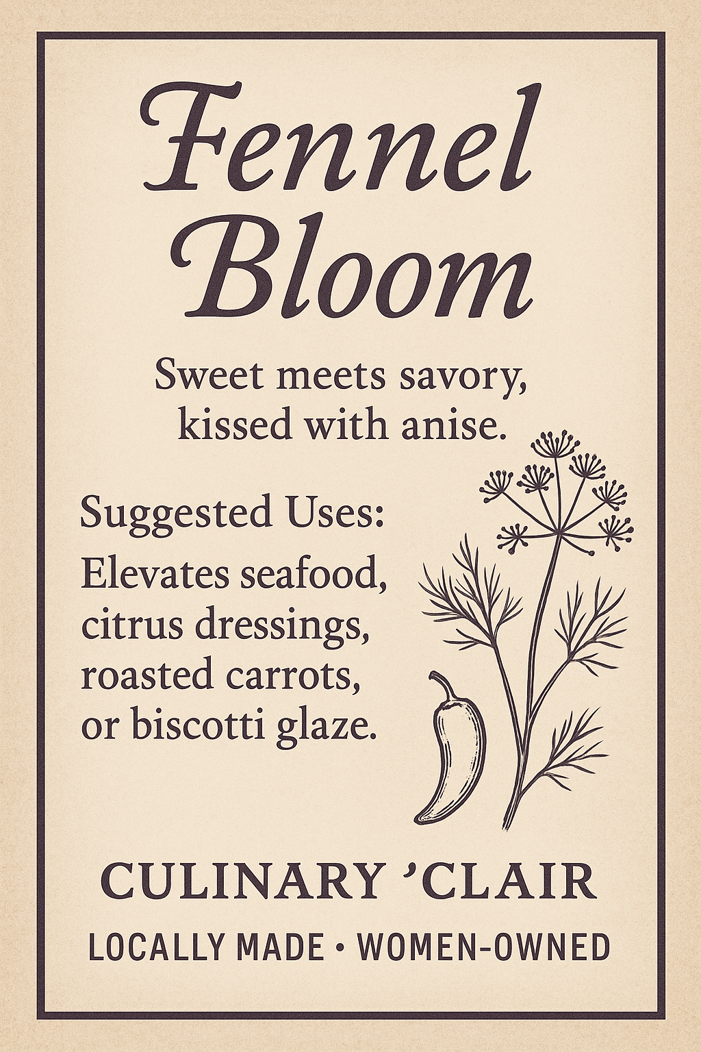 Fennel Bloom